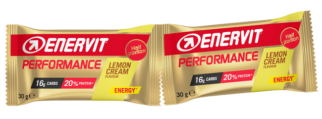 ENERVIT PS DOUBLE LEMON CREAM 2 MEZZE PORZIONI BOX 1 BARRETTA - Farma Nice