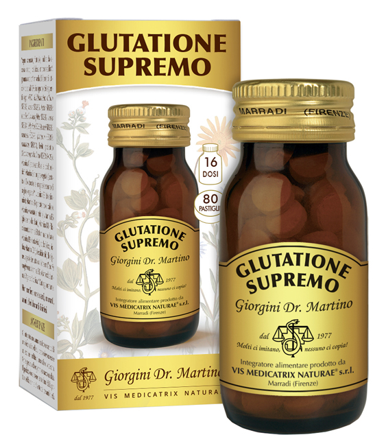 GLUTATIONE SUPREMO 80 PASTIGLIE - Farma Nice