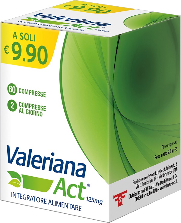 VALERIANA ACT 60 COMPRESSE - Farma Nice