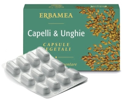 CAPELLI & UNGHIE 24 CAPSULE VEGETALI - Farma Nice