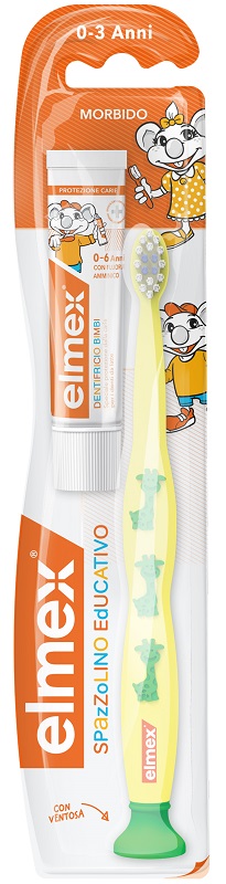 ELMEX SPAZZOLINO BIMBI EDUCATIVO NEW 0-3 ANNI - Farma Nice