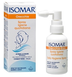 ISOMAR ORECCHIE ACQUA DI MARE SPRAY NO GAS PER IRRIGAZIONE DELL'ORECCHIO 50ML - Farma Nice