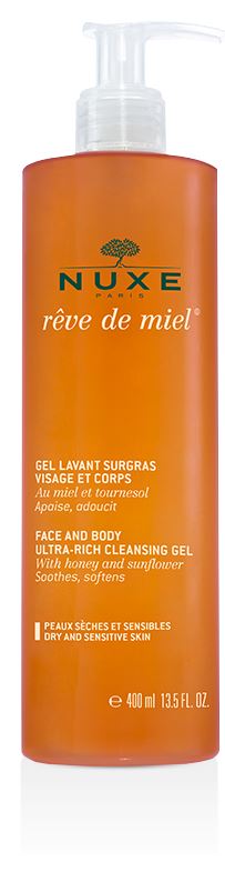 NUXE REVE DE MIEL GEL DETERGENTE VISO E CORPO 400 ML - Farma Nice