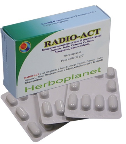 RADIO ACT 30 G 30 COMPRESSE - Farma Nice