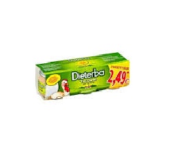 DIETERBA OMOGENEIZZATO TACCHINO 3 PEZZI 80 G - Farma Nice