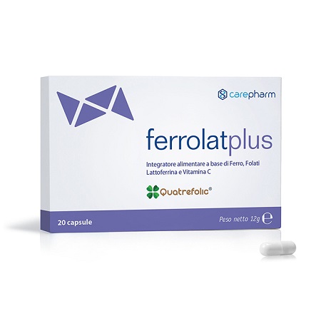FERROLAT PLUS 20 CAPSULE - Farma Nice