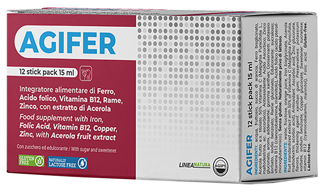AGIFER 15 STICK 15 ML - Farma Nice