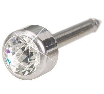BLOMDAHL FORALOBO ST BEZEL 4MM CRYSTAL - Farma Nice