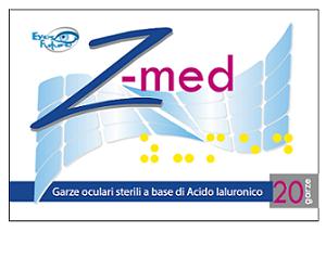 GARZA OCULARE Z MED MEDICATA CON ACIDO IALURONICO STERILE 20 BUSTE - Farma Nice