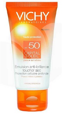 IDEAL SOLEIL VISO DRY TOUCH SPF50 50 ML - Farma Nice