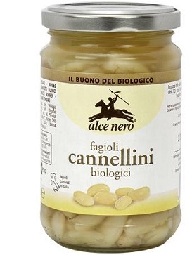 FAGIOLI CANNELLINI LESSATI BIO 300 G - Farma Nice