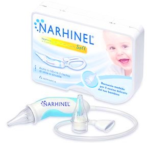 ASPIRATORE NASALE NARHINEL SOFT 1 PEZZO + 2 RICAMBI - Farma Nice
