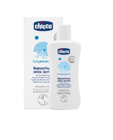 CHICCO COSMETICI BABY MOMENTS BAGNOSCHIUMA 200 ML - Farma Nice