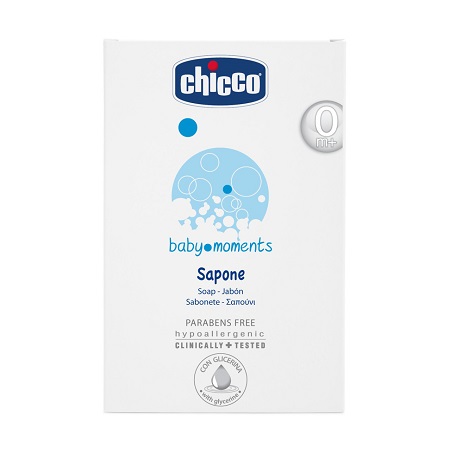 CHICCO COSMETICI BABY MOMENTS SAPONETTA 100 G - Farma Nice