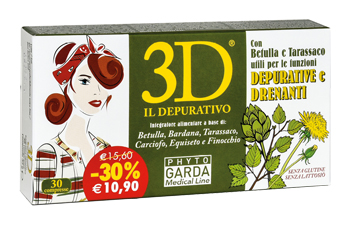3D IL DEPURATIVO 30 COMPRESSE - Farma Nice
