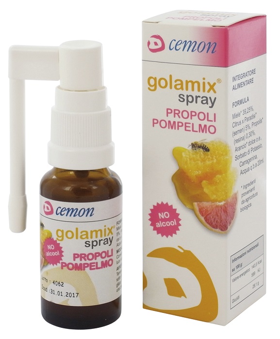 GOLAMIX SPRAY - PROPOLI POMPELMO 20 ML - Farma Nice