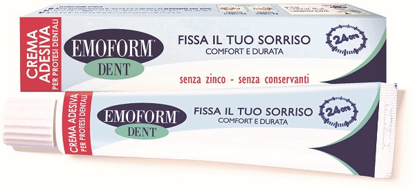 EMOFORM DENT CREMA ADESIVA PER PROTESI DENTALE 45 G - Farma Nice