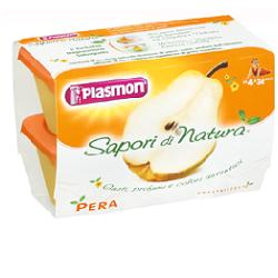 PLASMON SAPORI DI NATURA OMOGENEIZZATO PERA 100 G X 4 PEZZI - Farma Nice