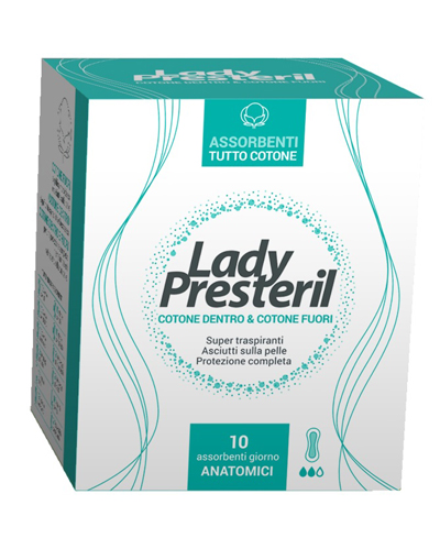 LADY PRESTERIL ANATOMICO POCKET 10 PEZZI - Farma Nice