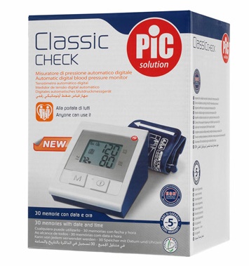 MISURATORE PRESSIONE PIC CLASSIC CHECK INTERNAZIONALE - Farma Nice