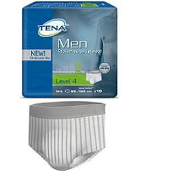 PANNOLONE A MUTANDINA PULL UP MASCHILE TENA MEN LIVELLO 4 10 PEZZI - Farma Nice