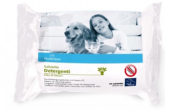 ORME NATURALI SALVIETTINE DETERGENTI ALL'OLIO DI NEEMM 20 PEZZI - Farma Nice