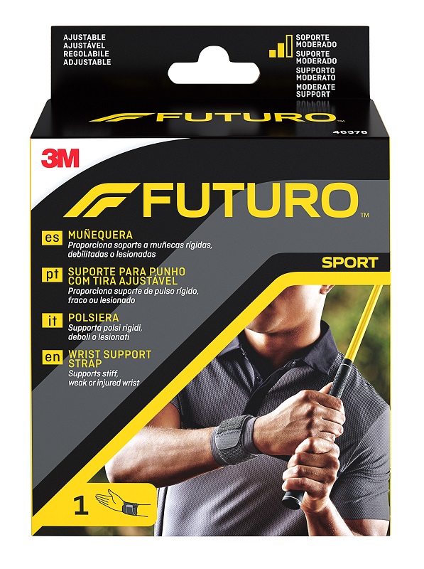 POLSINO ELASTICO UNIVERSALE FUTURO SPORT NERO - Farma Nice