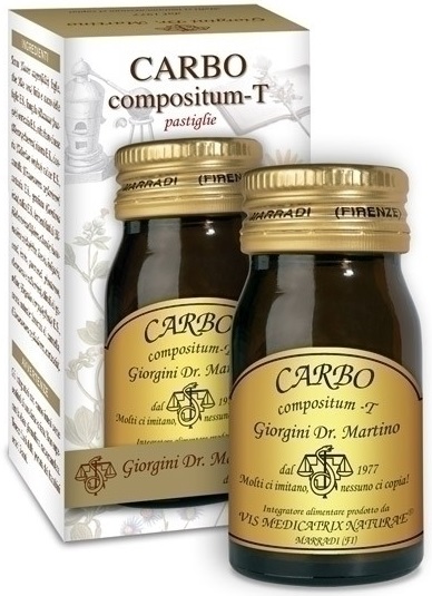 CARBO COMPOSITUM T 225 PASTIGLIE - Farma Nice