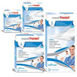 MEDICAZIONE MEDIPRESTERIL POST OPERATORIA IMPERMEABILE STERILE 10X25CM 3 PEZZI - Farma Nice