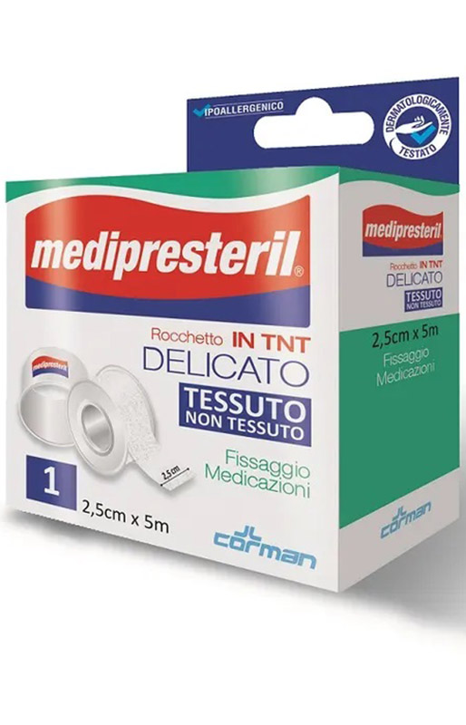 CEROTTO MEDIPRESTERIL DISPENSER TESSUTO NON TESSUTO 5X250CM - Farma Nice