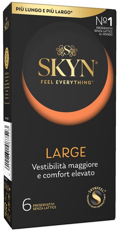 PROFILATTICO ANSELL AKUEL SKYN LARGE B 6 PEZZI - Farma Nice