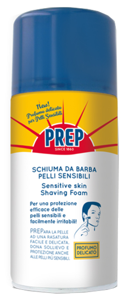 PREP SCHIUMA BARBA PELLE SENSIBILE 300 ML - Farma Nice