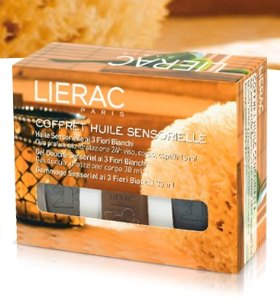 LIERAC GOMMAGE SENSORIEL 200 ML + GEL DOUCHE SENSORIEL 150 ME FLEUR DE DOUCHE - Farma Nice