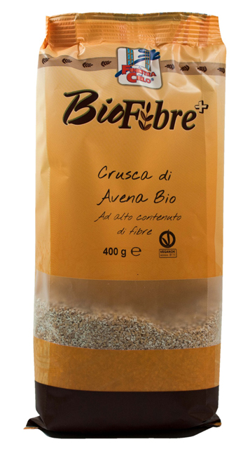 FSC BIOFIBRE+ CRUSCA DI AVENA BIO AD ALTO CONTENUTO DI FIBRA 400 G - Farma Nice
