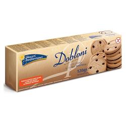 PIACERI MEDITERRANEI DOBLONI CON CREMA NOCCIOLA 120 GRAMMI - Farma Nice