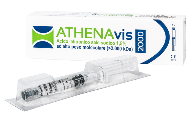 SIRINGA INTRA-ARTICOLARE ATHENAVIS 2000 ACIDO IALURONICO 1,5% 30MG 2 ML - Farma Nice