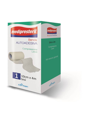 BENDA ADESIVA MEDIPRESTERIL 10X400CM - Farma Nice
