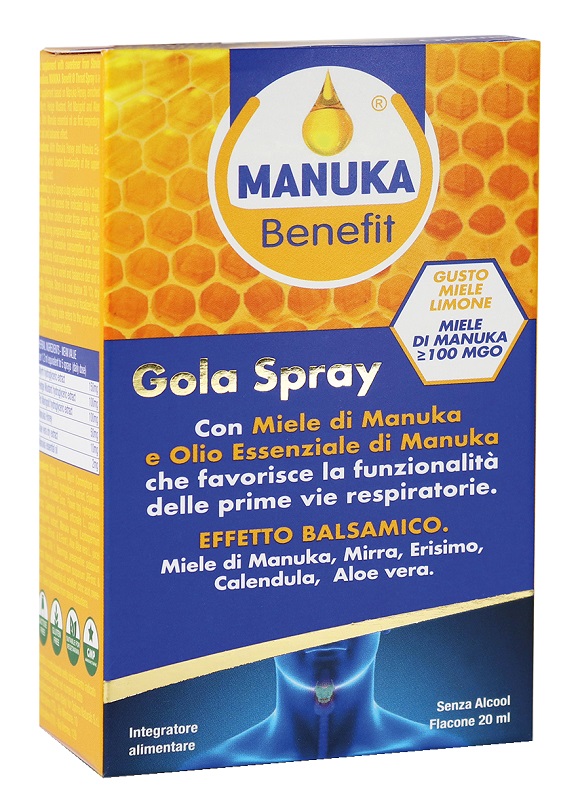 MANUKA BENEFIT GOLA SPRAY 20 ML - Farma Nice