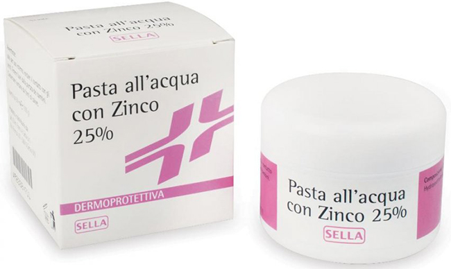 PASTA ACQUA CON ZINCO 25% 100 G - Farma Nice