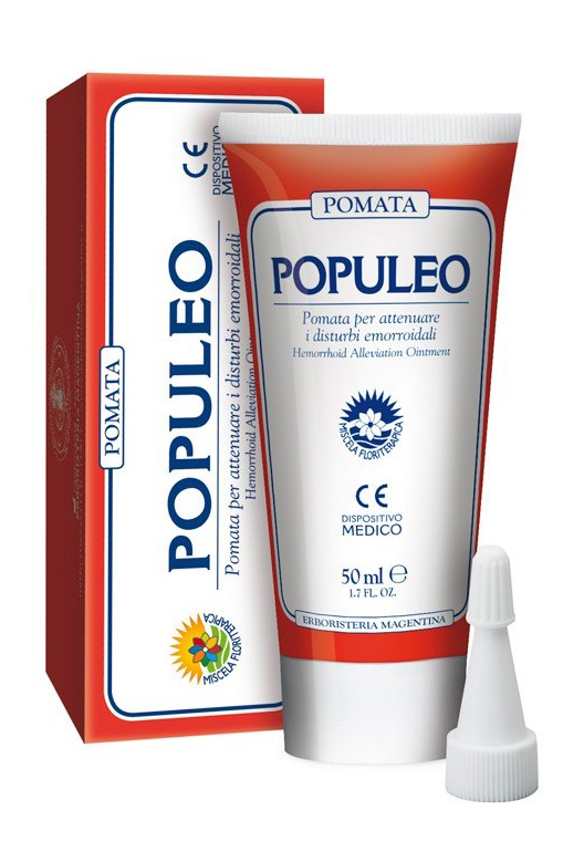 POPULEO POMATA EMORROIDI 50 ML - Farma Nice