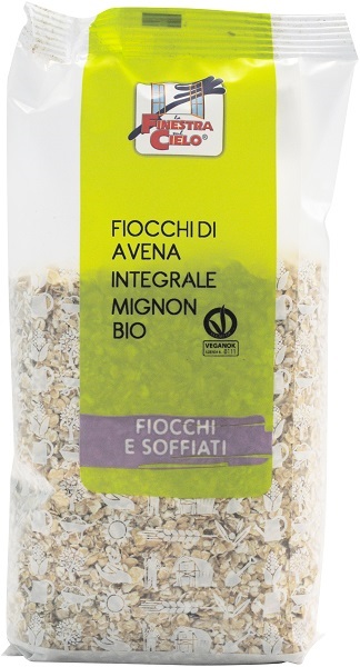 FIOCCHI DI AVENA INTEGRALE MIGNON BIO 500 G - Farma Nice