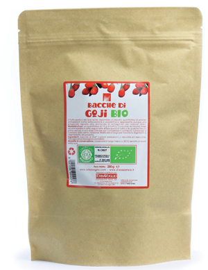 GOJI BACCHE BIOLOGICHE 250 G - Farma Nice