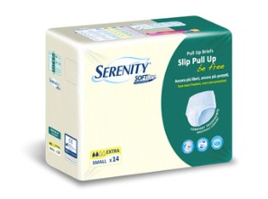 PANNOLONE A MUTANDINA SERENITY PULL UP BE FREE SD EXTRA LARGE 14 PEZZI - Farma Nice