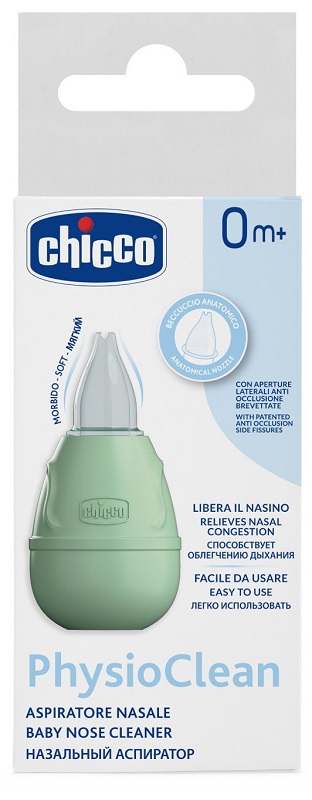 ASPIRATORE NASALE PHYSIOCLEAN CHICCO - Farma Nice