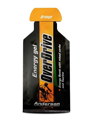 ANDERSON OVERDRIVE ENERGY GEL ORANGE 30 G - Farma Nice