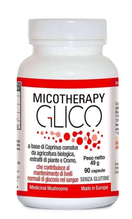 MICOTHERAPY GLICO 90 CAPSULE - Farma Nice