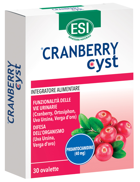 ESI CRANBERRY CYST 30 OVALETTE - Farma Nice