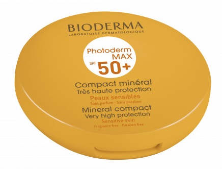 PHOTODERM MAX COMPACT SPF 50+ CREMA SOLARE MINERALE COMPATTA NUANCE CHIARA 10 G - Farma Nice