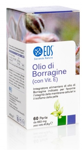 EOS OLIO BORRAGINE 60 PERLE 690MG - Farma Nice