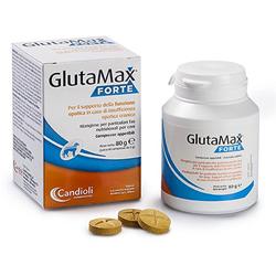 MANGIME COMPLEMENTARE PER CANI GLUTAMAX FORTE BARATTOLO 40 COMPRESSE - Farma Nice